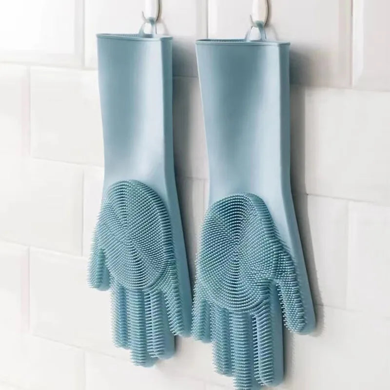 Durable Silicone Gloves – Waterproof Reusable All Purpose Grip