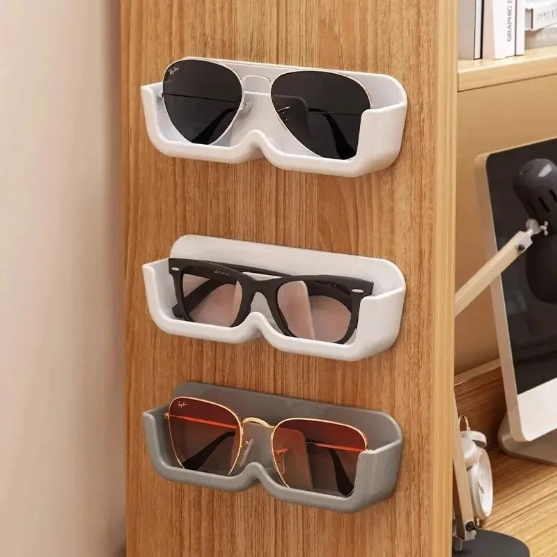 Space Saving Sunglasses Organizer – Wall Mounted Glasses Storage Stand