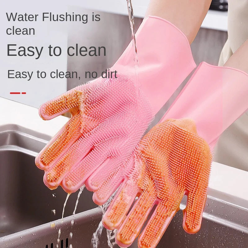 Durable Silicone Gloves – Waterproof Reusable All Purpose Grip