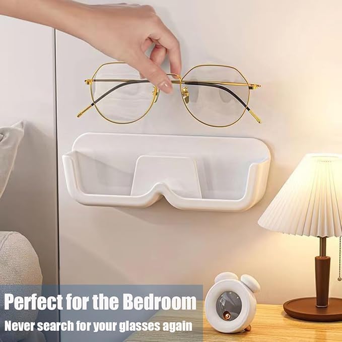Space Saving Sunglasses Organizer – Wall Mounted Glasses Storage Stand