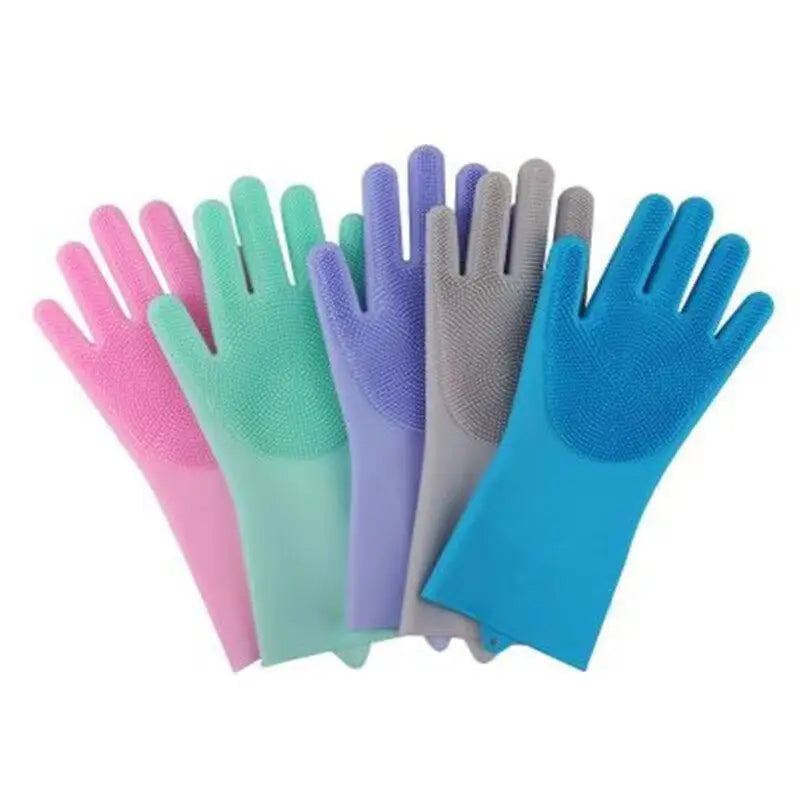 Durable Silicone Gloves – Waterproof Reusable All Purpose Grip