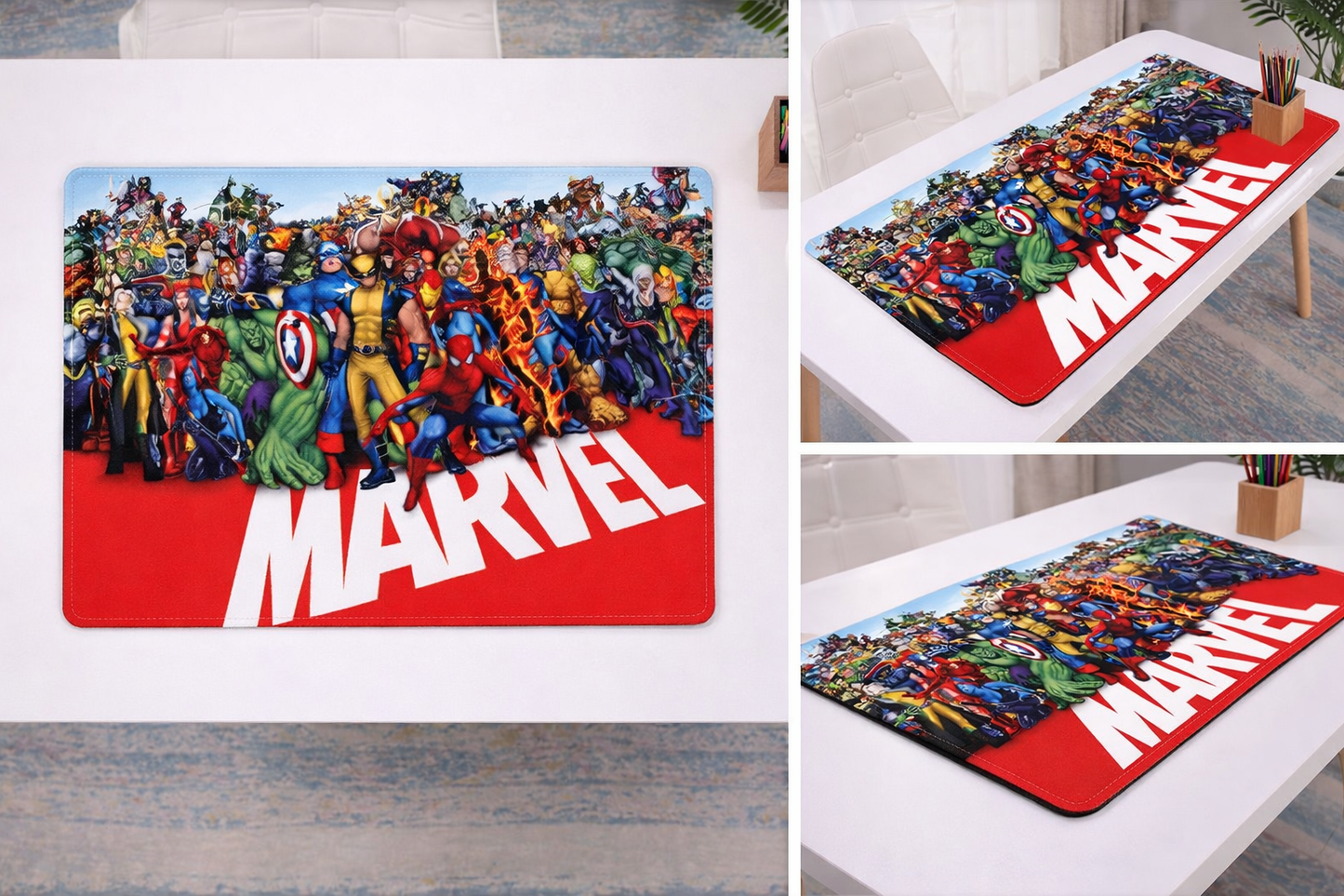 Marvel Extended Gaming Mouse Pad - 60x30cm Waterproof & Non Slip Pad