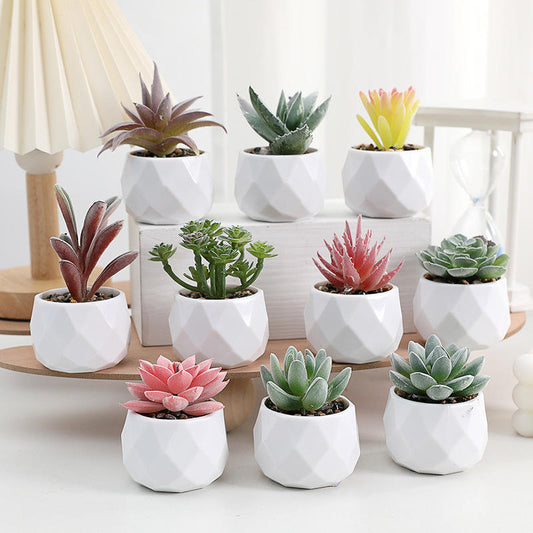Realistic Artificial Plant with Pot - Modern Décor