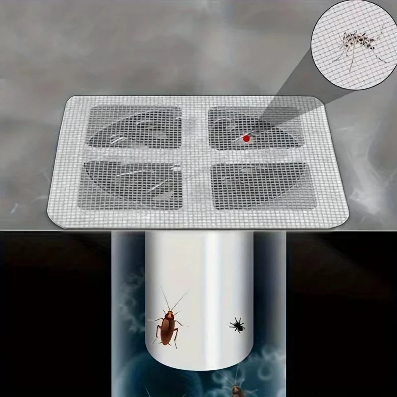 Disposable Floor Drain Stickers – Anti Clog and Insect Proof Screen(30 Pcs)