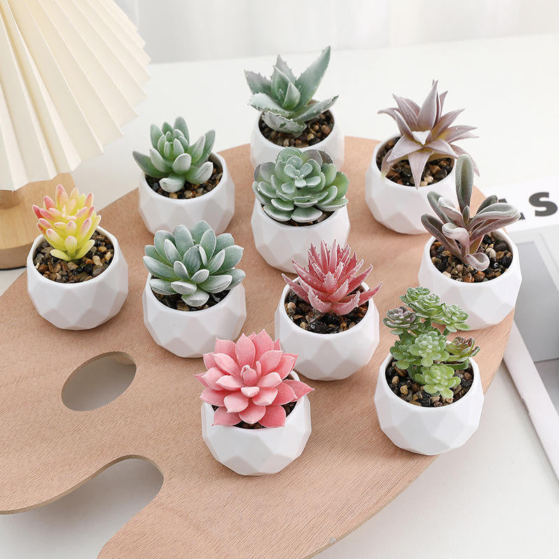 Realistic Artificial Plant with Pot - Modern Décor