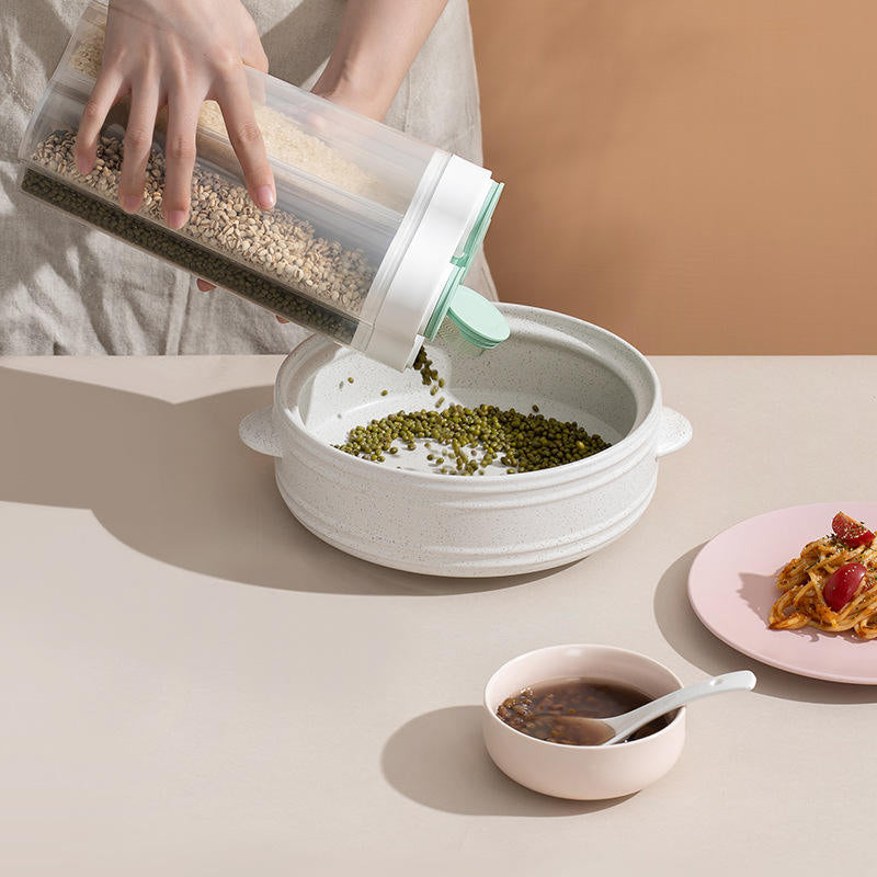 Space Saving Airtight Kitchen Container – 4 in 1 (2500ml) Storage & BPA Free