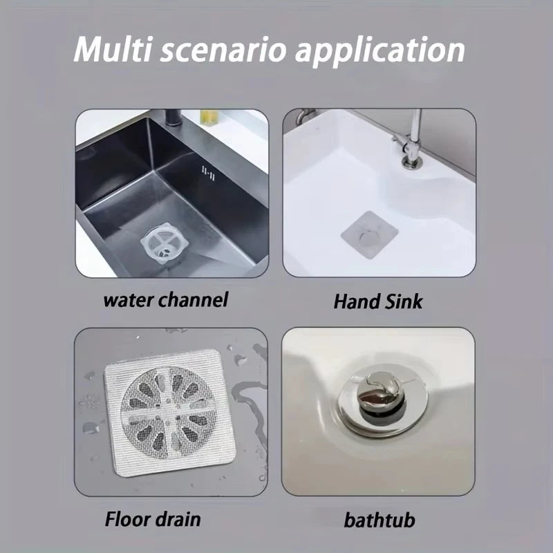 Disposable Floor Drain Stickers – Anti Clog and Insect Proof Screen(30 Pcs)